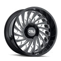 SWITCHBACK (9108) GLOSS BLACK/MILLED 20X10 6-139.7 -30mm 106mm