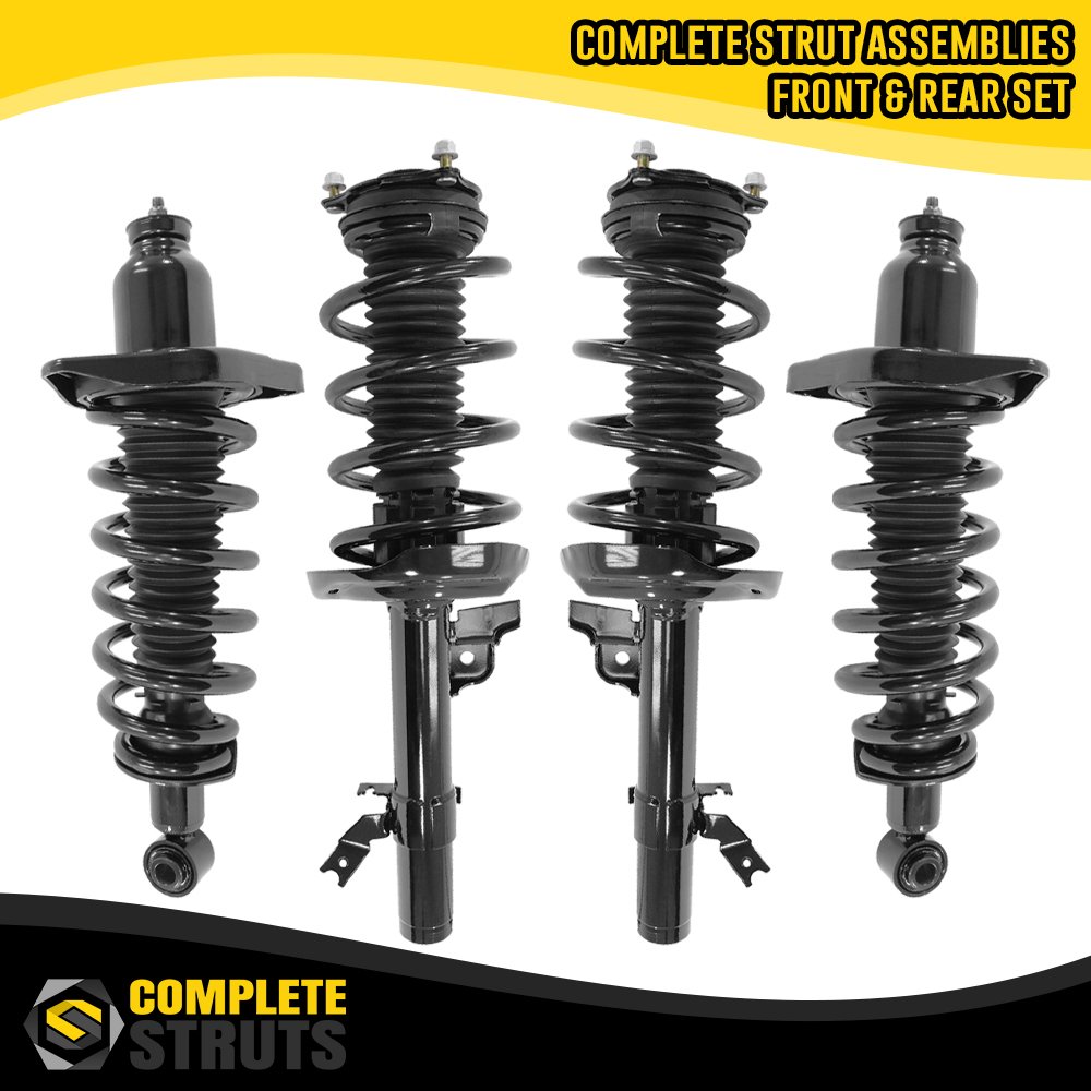 Unity Automotive 4 Front Rear Strut Assemblies 4-13431-16133-001