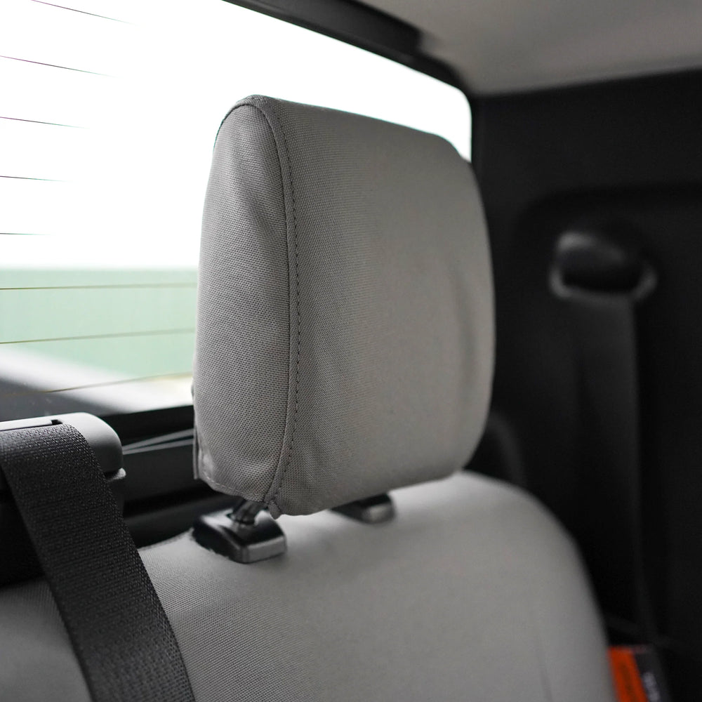 24C RANGER 60/40 ARMREST SEAT COVER IRONWEAVE BLACK