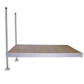 MODULAR DIY 8'X4' DOCK FRAMEWITH GALVANIZED POSTS
