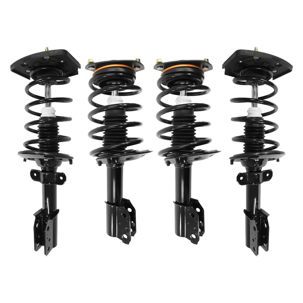 Unity Automotive 4 Front Rear Strut Assemblies 4-13100-15313-001