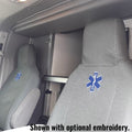 0923 E150/E250/E350/E450 TACTICAL BUCKET W/ ARMREST SEAT COVER SET SHIELDTECH B