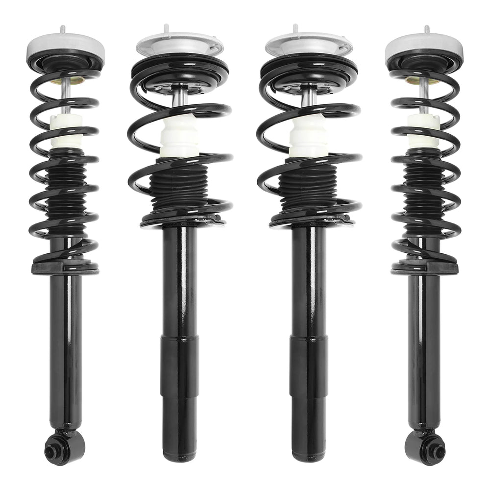Unity Automotive 4 Front Rear Strut Assemblies 4-11960-15551-001