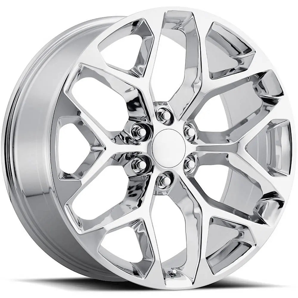 24X10 CHROME 6X139.7 CAP