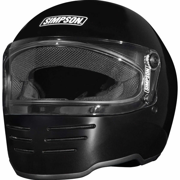 M62 BANDIT MOTORCYCLE HELMET XSMALL GLOSS BLACK