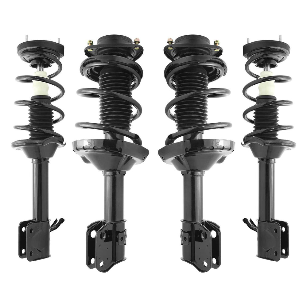 Unity Automotive 4 Front Rear Complete Strut Assemblies 4-11157-15335-001