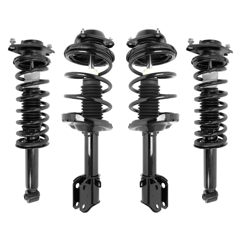 Unity Automotive 4 Front Rear Strut Assemblies 4-11915-15900-001