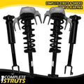 Unity Automotive 2 Front Complete Strut Assemblies 2 Rear Shock Absorbers 4-11703-251160-001