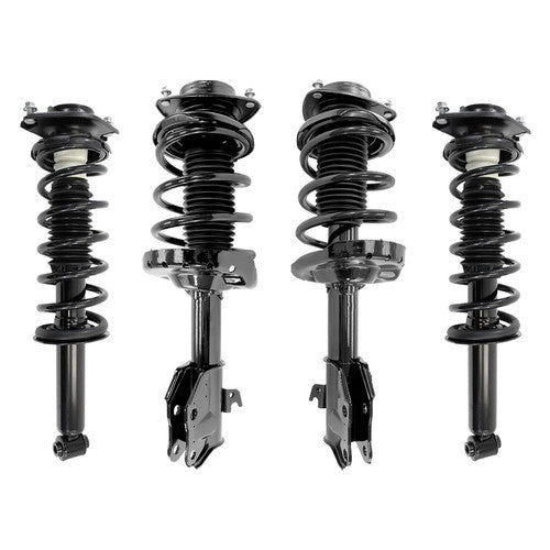 Unity Automotive 4 Front Rear Strut Assemblies 4-13321-16080-001