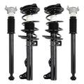 Unity Automotive 2 Front Complete Strut Assemblies 2 Rear Shock Absorbers 4-11470-254870-001