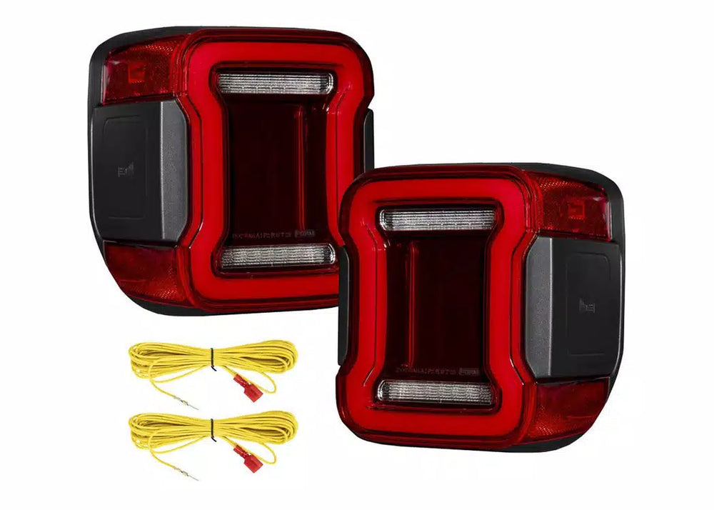 Form Lighting 20-26 Jeep Gladiator LED Tail Lights - Red (Pair)