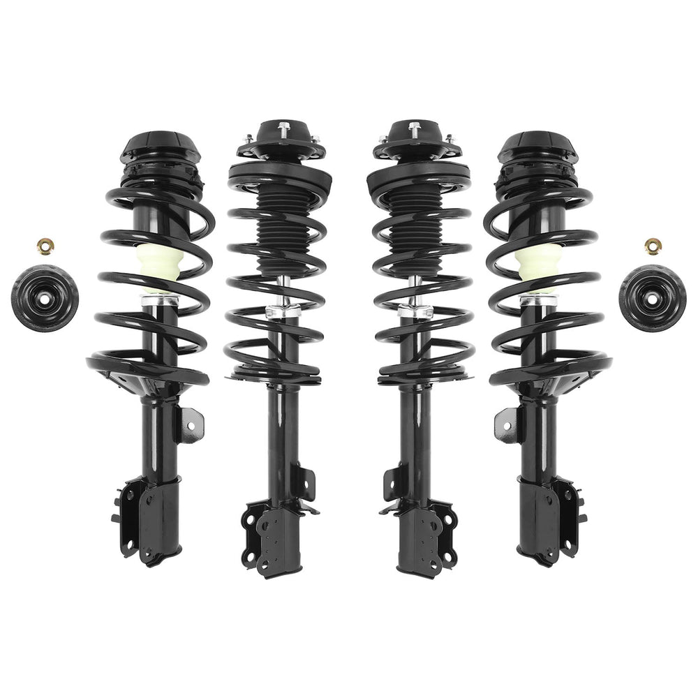 Unity Automotive 4 Front Rear Strut Assemblies 4-11423-15301-001