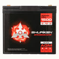 1500W 60AMP HOURS COMPACT SIZE AGM 12V BATTERY