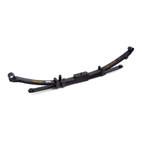Dobinsons Spring Suspension REAR PARABOLIC LEAF SPRING L19-139-RP