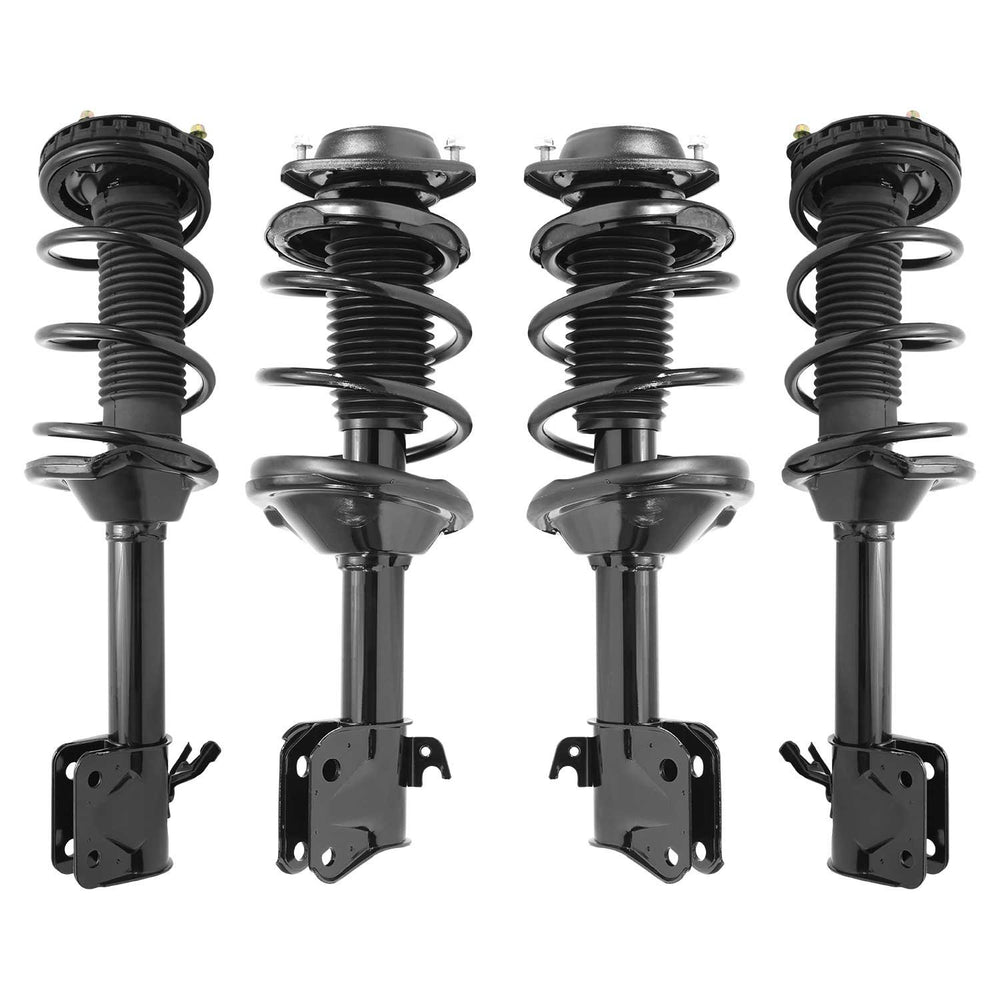 Unity Automotive 4 Front Rear Strut Assemblies 4-11193-15391-001
