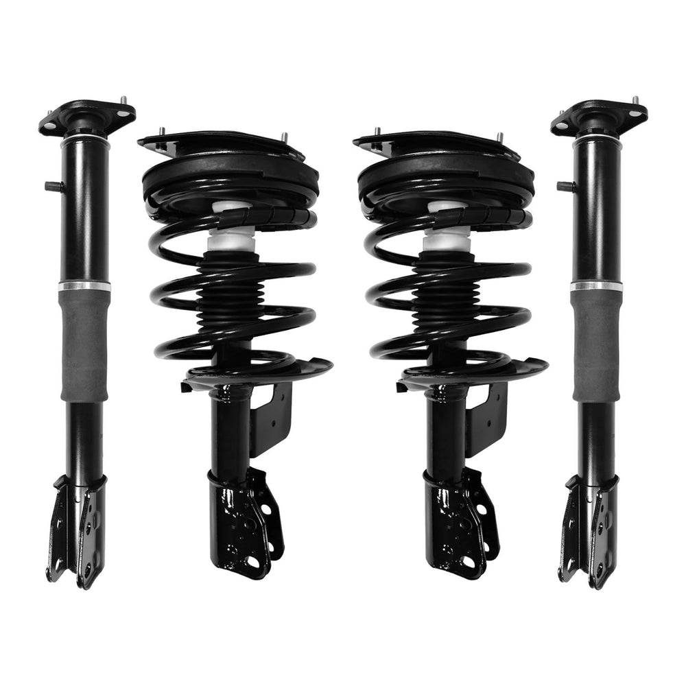 Unity Automotive 4 Front Rear Strut Assemblies 4-11420-15300-001