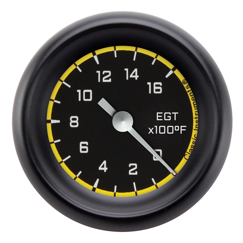 Classic Instruments AUT CRS YLW 2IN PYROMETER FULL SWP AX198YBPF