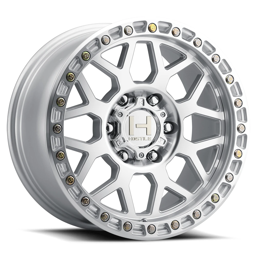 H601 RAPTURE 18X9 6X139.7 0MM SILVER MACHINED