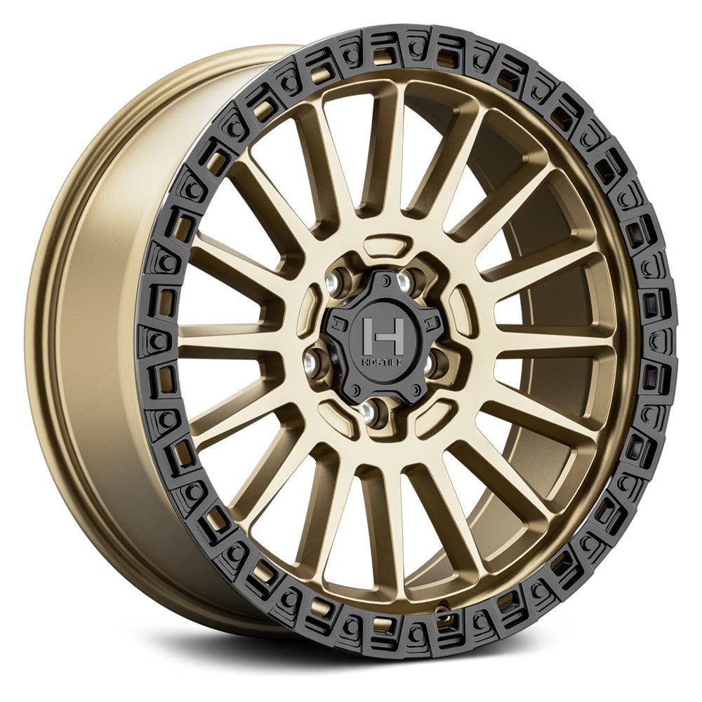 H137 BATTLE 18X9 8X170 12MM BRONZE