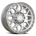 H601 RAPTURE 18X9 8X180 12MM SILVER MACHINED