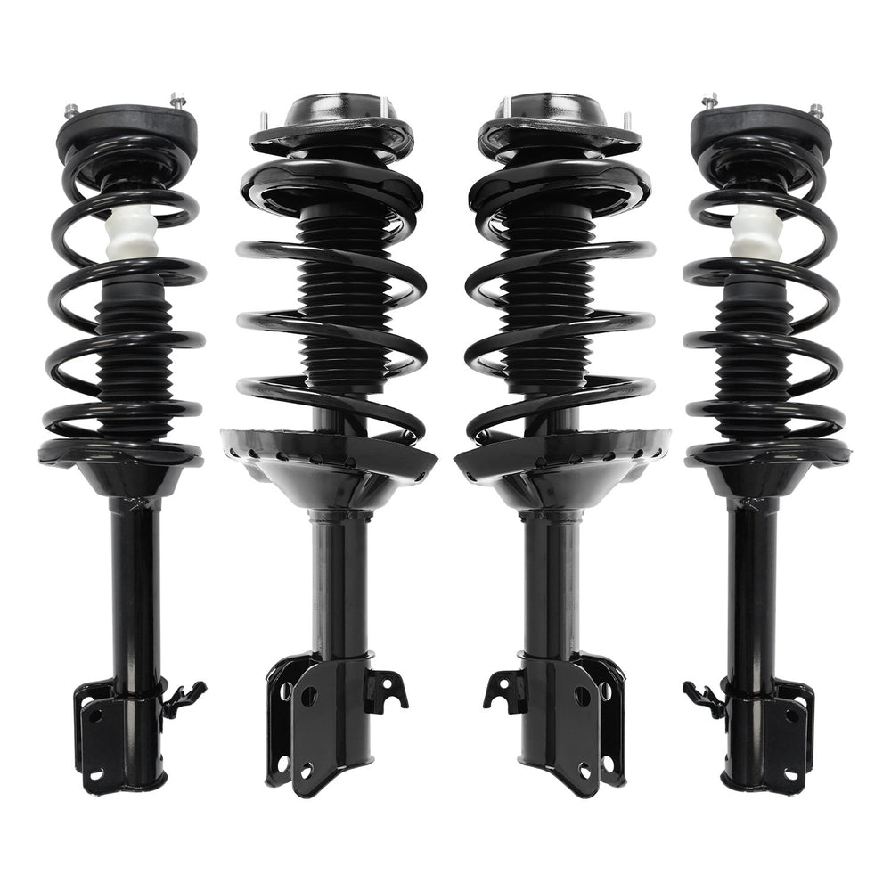Unity Automotive 4 Front Rear Strut Assemblies 4-11925-15055-001