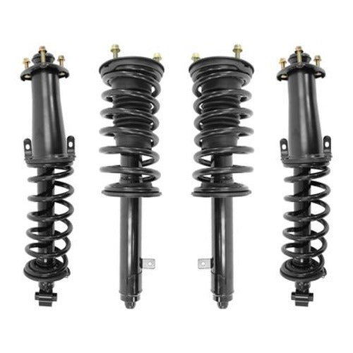 Unity Automotive 4 Front Rear Strut Assemblies 4-13443-16140-001