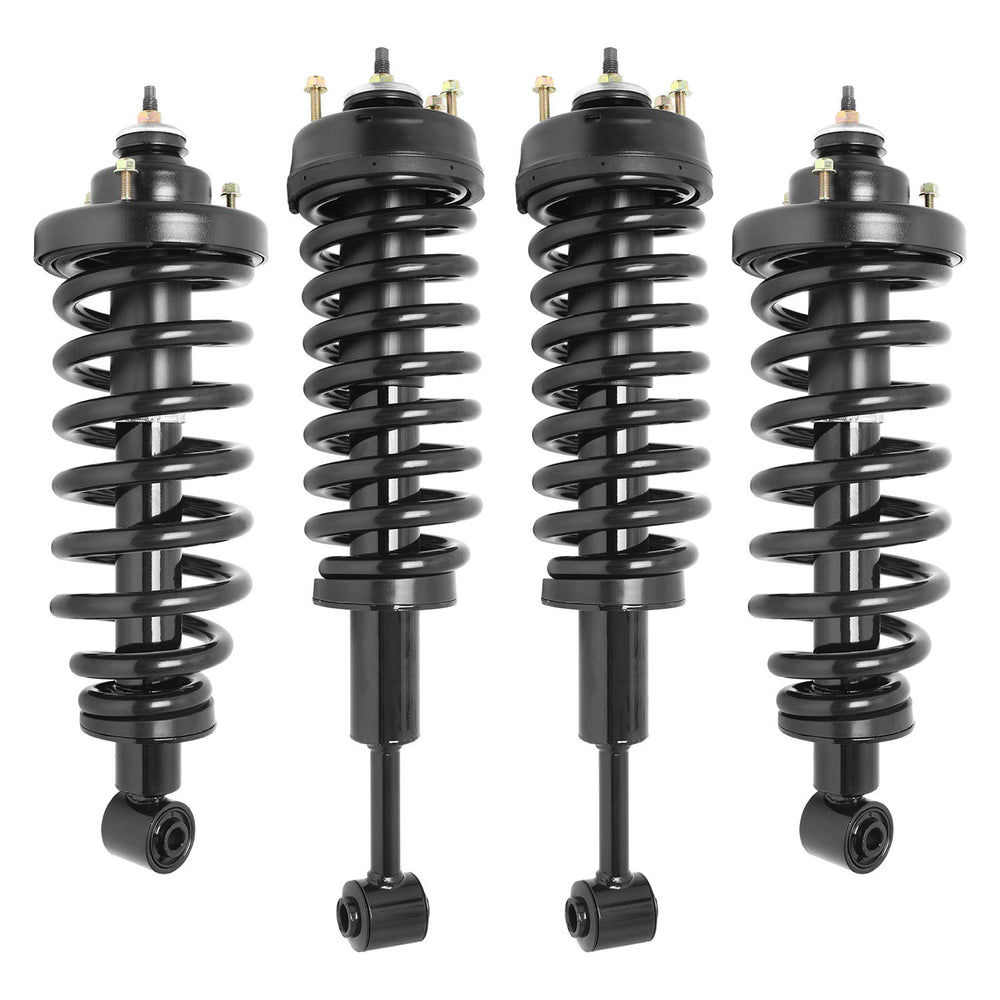 Unity Automotive 4 Front Rear Strut Assemblies 4-11850-15140-001