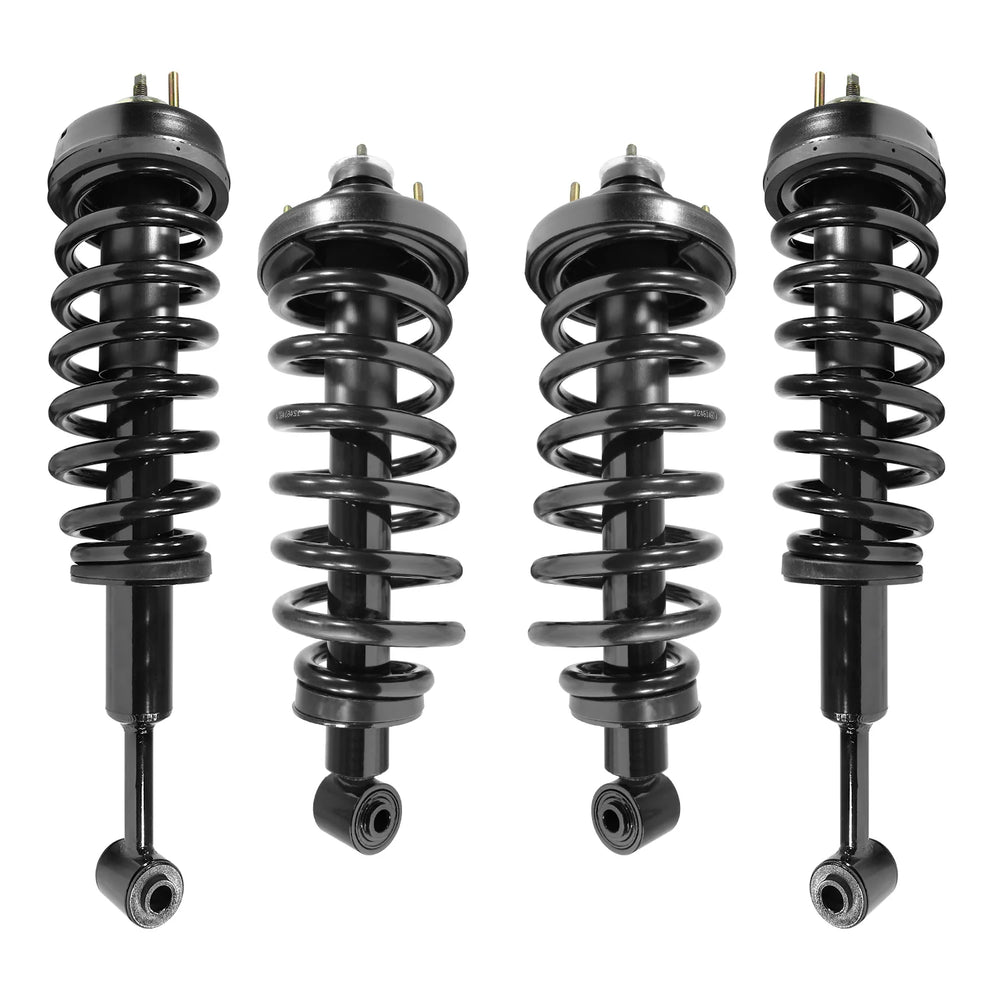Unity Automotive 4 Front Rear Strut Assemblies 4-11890-15400-001