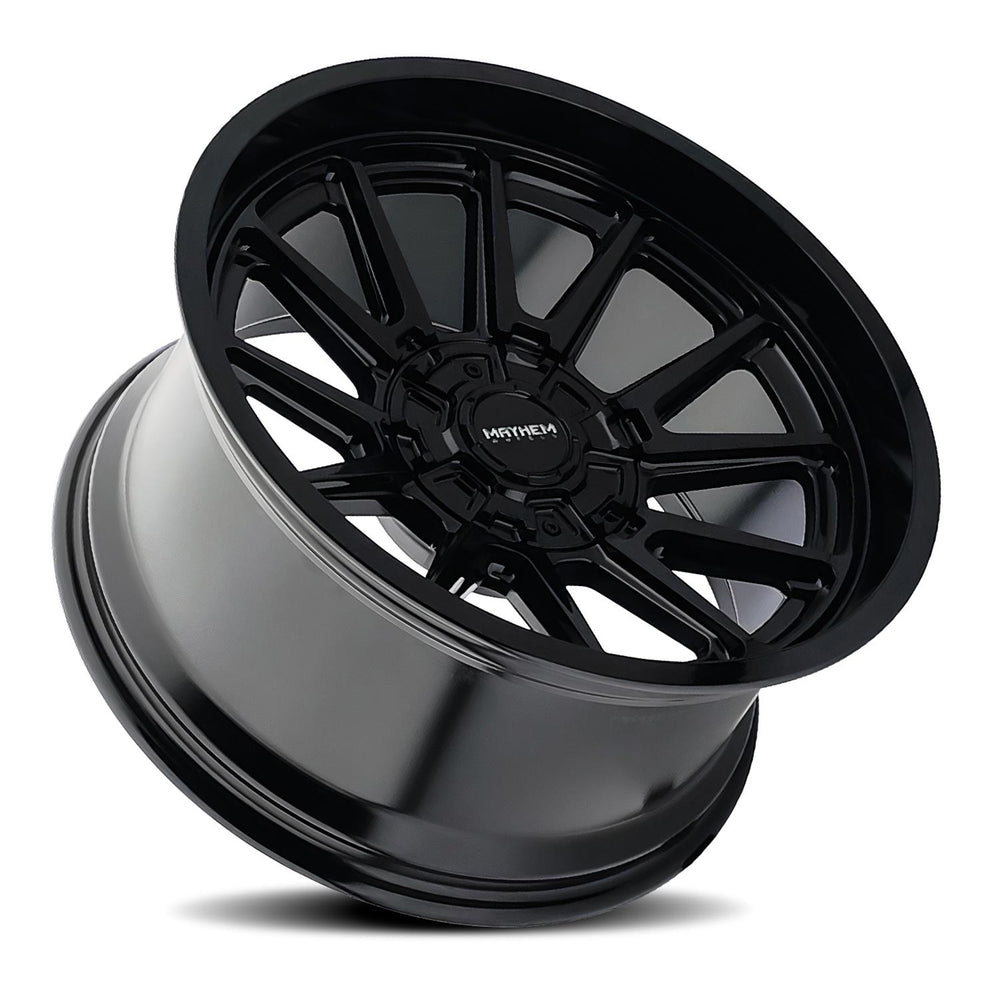 MAYHEM INTREPID 8116 GLOSS BLACK 20X10 5-127 5-139.7 -24MM 87MM 8116-2152B