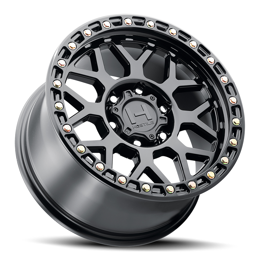 H601 RAPTURE 17X9 8X170 0MM ASPHALT (GLOSS BLACK)