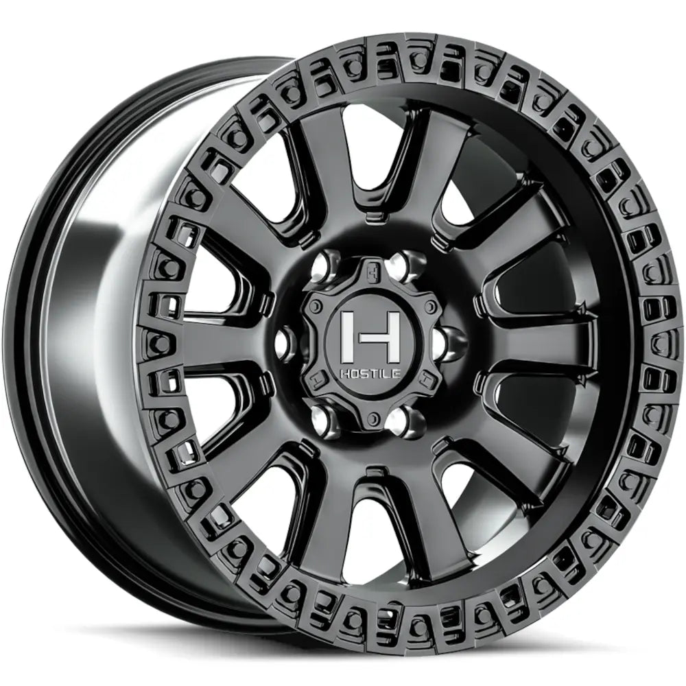 H138 CRAWLER 17X9 5X127 12MM MACHINED