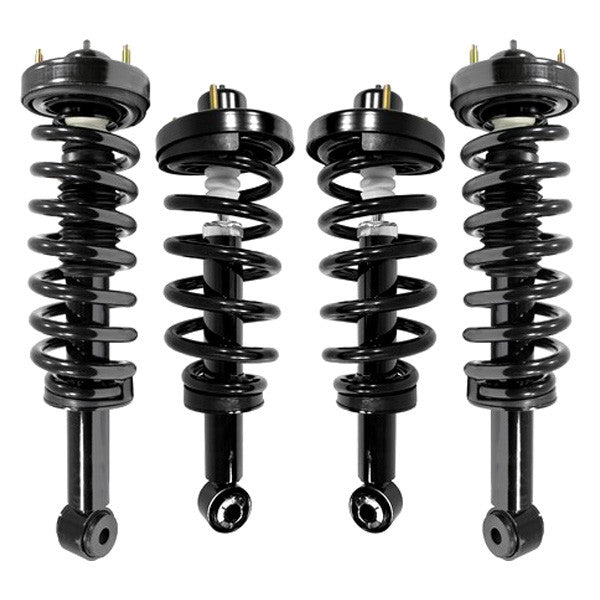 Unity Automotive 4 Front Rear Complete Strut Assemblies 4-61900C-65410C-001