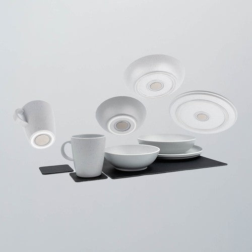 TABLEWARE SET DOLOMIT BLUE + METAL-