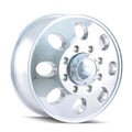 ION 167 POLISHED 17X6.5 8-200 125.3MM 142.2MM 167-7677FP