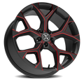 5 FLAKE - 24X9 5X127 ET 15MM 78.1CB