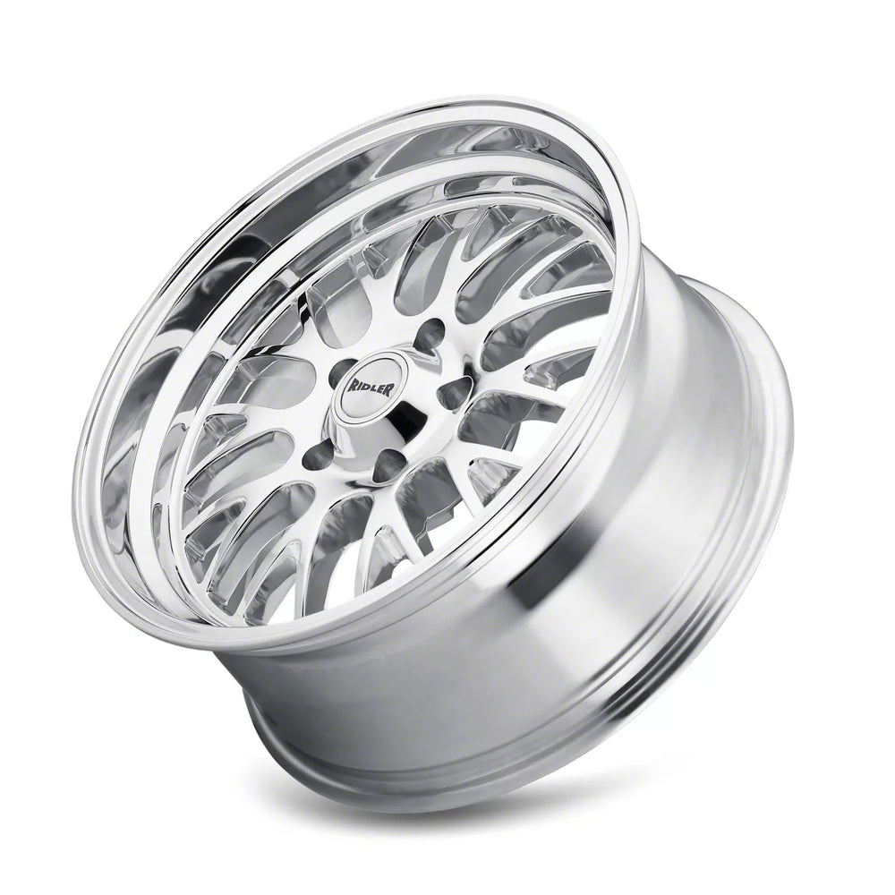 RIDLER 607 POLISHED 18X9.5 5-120.65 6MM 83.82MM 607-8961P