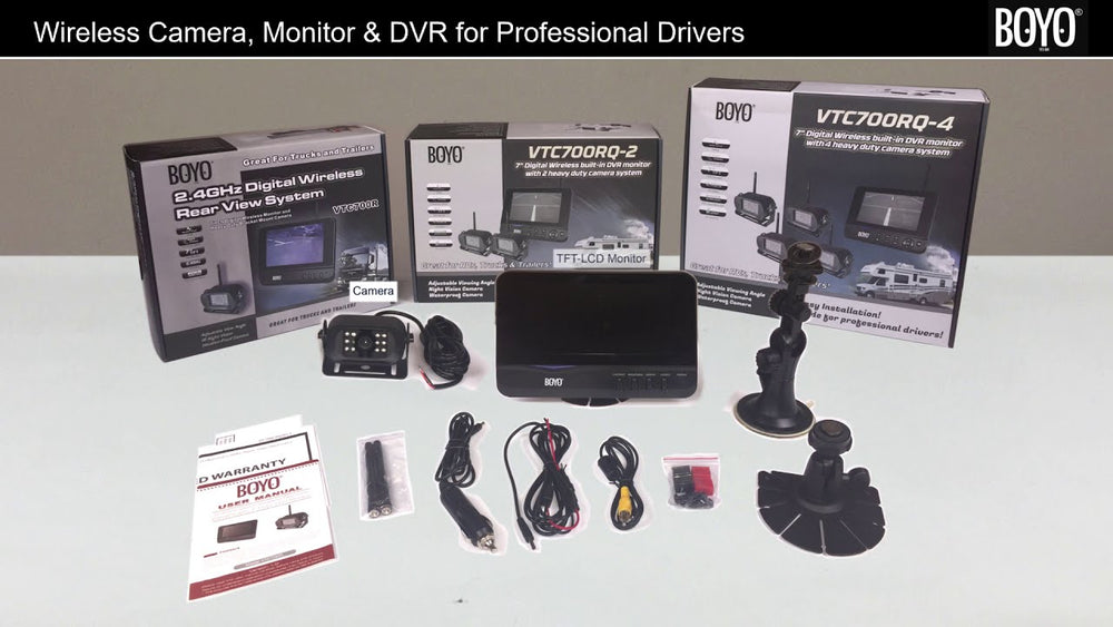 VTC700RQ MONITOR ONLY WITHOUT ANTEN