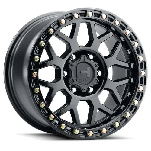 H601 RAPTURE 17X9 5X127 0MM ASPHALT (GLOSS BLACK)