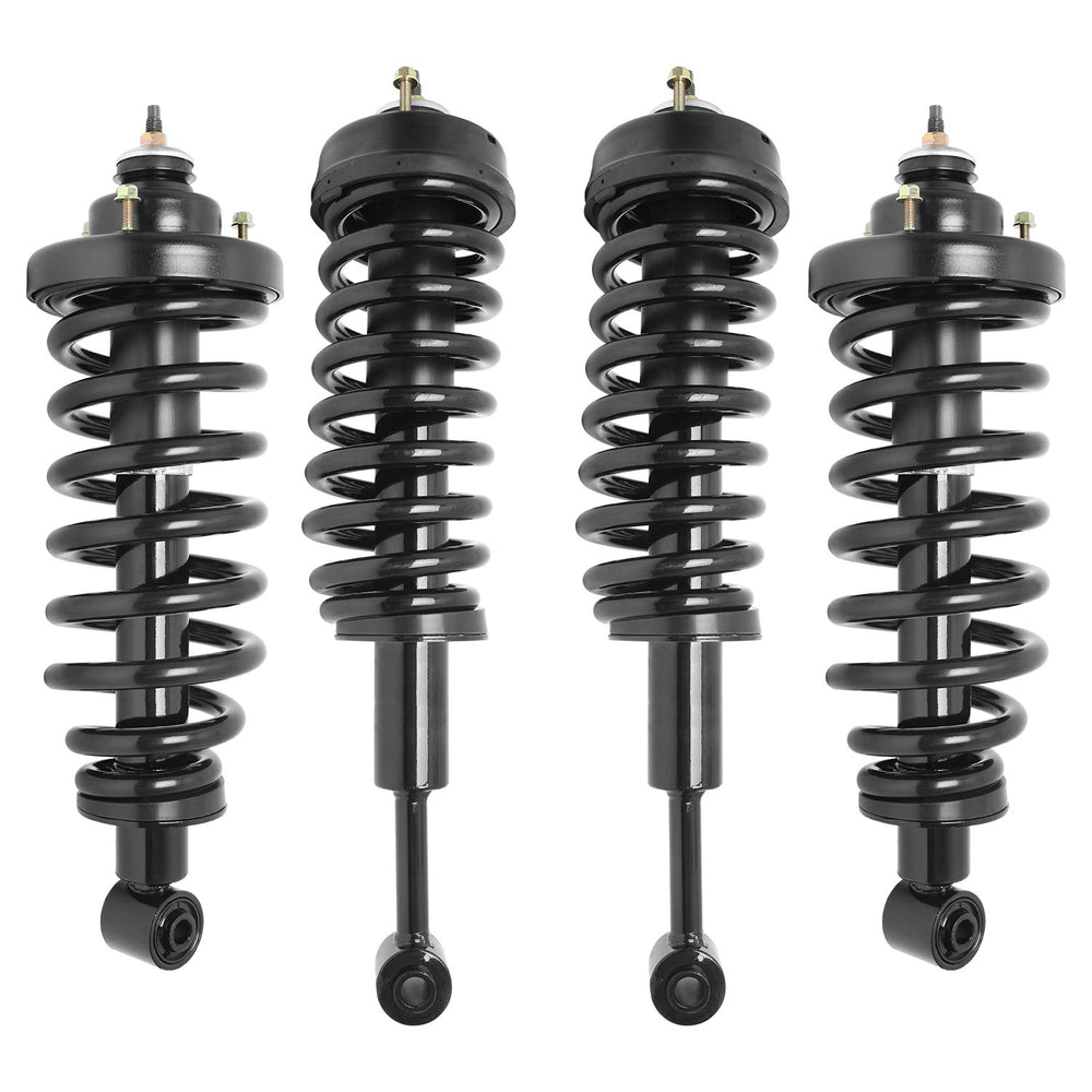 Unity Automotive 4 Front Rear Strut Assemblies 4-11870-15140-001