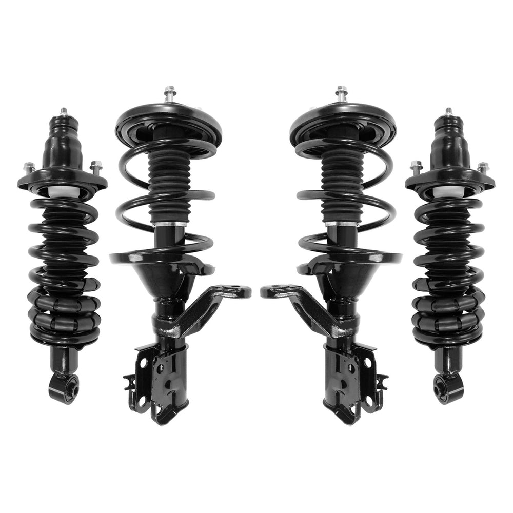 Unity Automotive 4 Front Rear Strut Assemblies 4-13051-16011-001