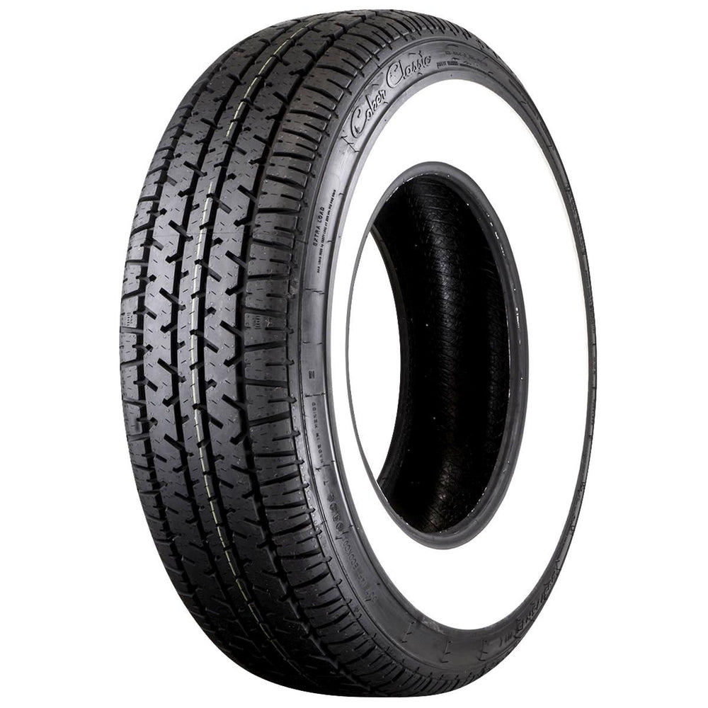 235/55R17 Coker Classic SS 1 3/4IN WIDE WHITEWALL