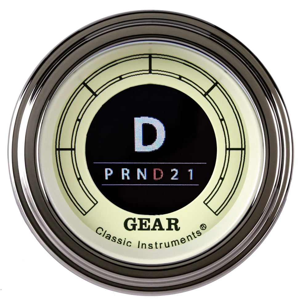 Classic Instruments OLED GEAR INDICATOR 2 1/8 VINTAGE VT06DSLF