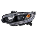HLMP LH HALO MANUAL LED BLACK BE