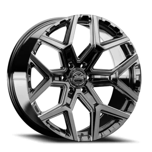 TW417 BLACK 22X9 6X139.7 +35