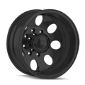 ION 167 MATTE BLACK 17X6.5 8-200 -142MM 142MM 167-7677RMB