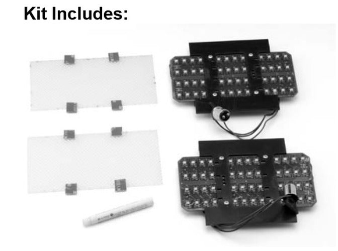LED TAIL LIGHT INSERT PACKAGE 196466 MUSTANG