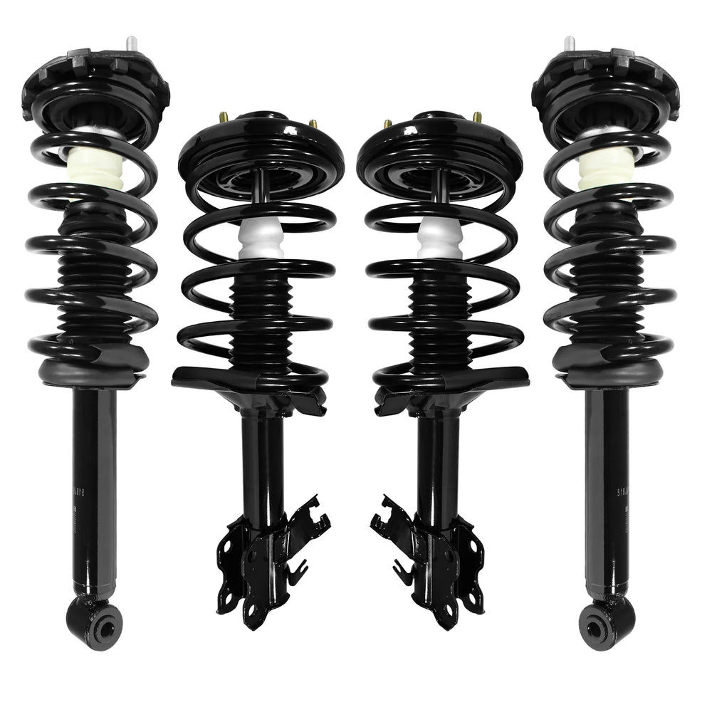 Unity Automotive 4 Front Rear Strut Assemblies 4-11943-15430-001
