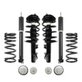 Unity Automotive 2 Front Complete Strut Assemblies 2 Rear Shock Absorbers 2 Coil Springs 2 Top Mounts 2 Bottom Mounts 4-61690c-KIT