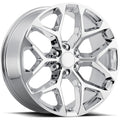 22X9 CHROME 6X139.7 CAP