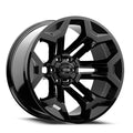 TW405 BLACK 22X12 6X139.7 -44